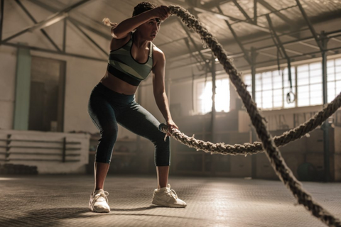 Mujer en el gym