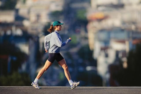 Mujer corriendo