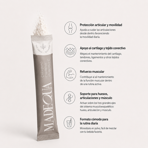 Colágeno + Creatina + Vitamina C